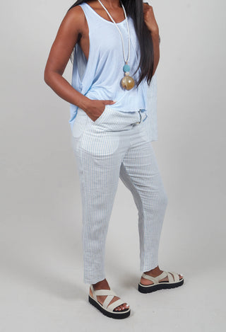 Straight Leg Turnup Pants in Original