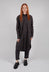 Midi Shirt Dress in Original Anthracite