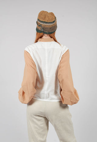 Collared Long Sleeve Shirt in Sand
