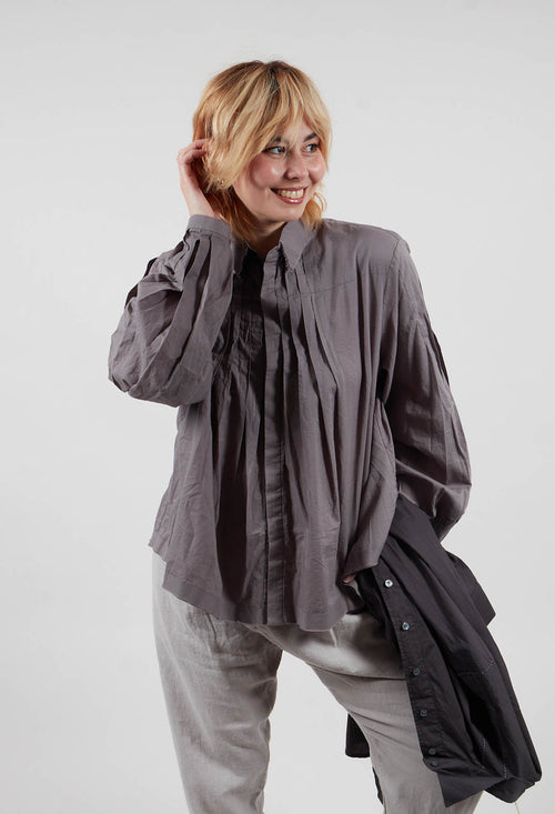 Long Sleeve Shirt in Anthracite