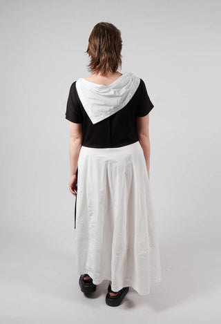 Ango Dress in Black and White