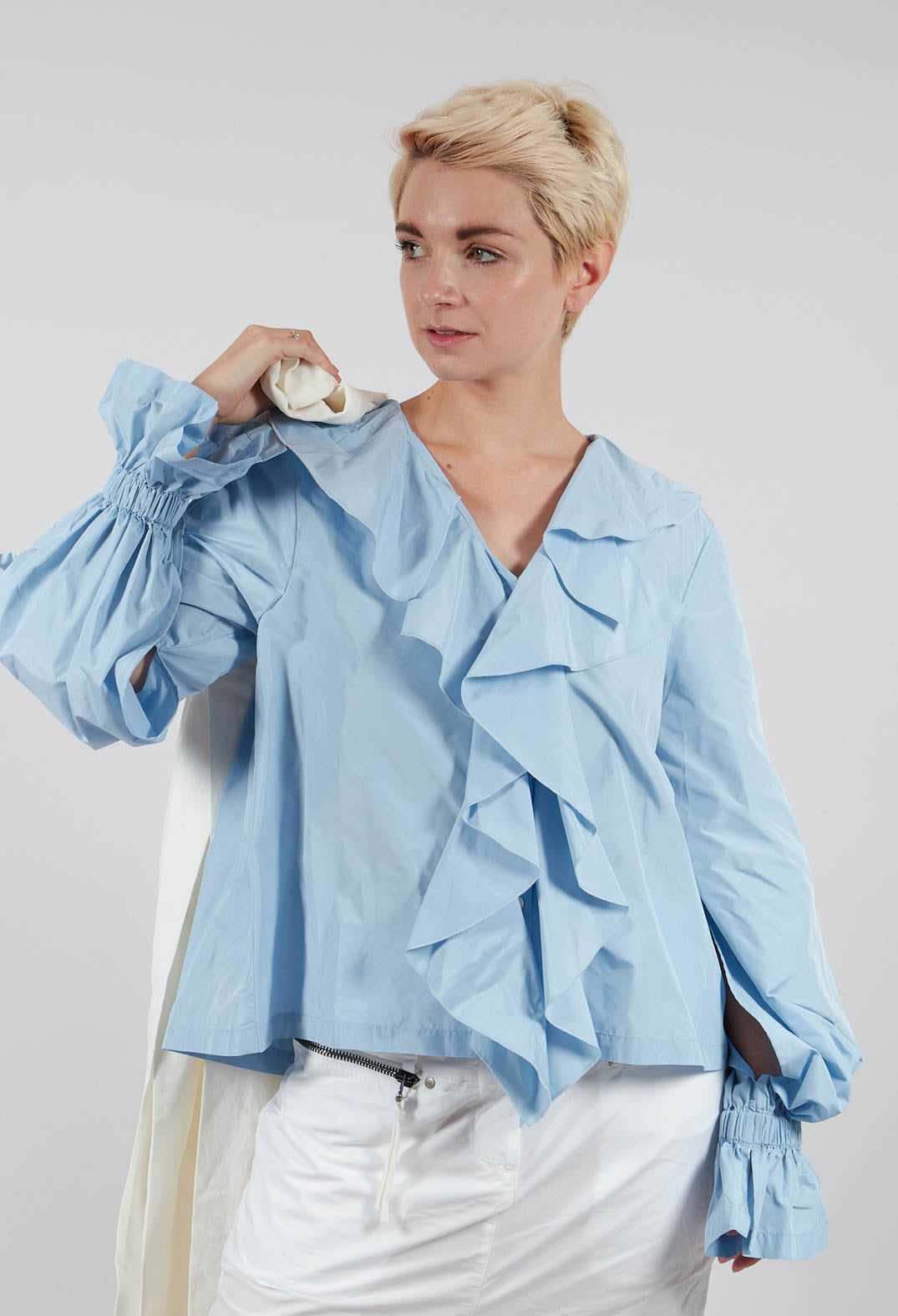 Mlad Blouse in Light Blue