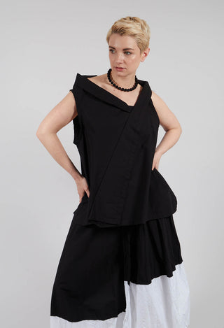 Afia Top in Black