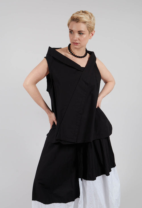 Afia Top in Black