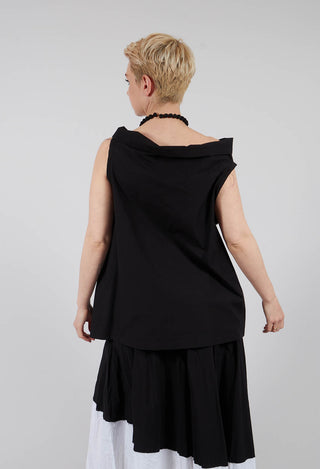 Afia Top in Black