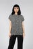 Laol Top in Black with White