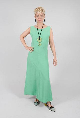 Fedra Flared Dress in Seafoam