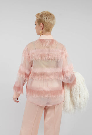 Alida Lightweight Shirt with Fringes in Arizona Sunrise