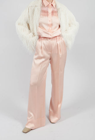 Aura Satin Trousers in Arizona Sunrise