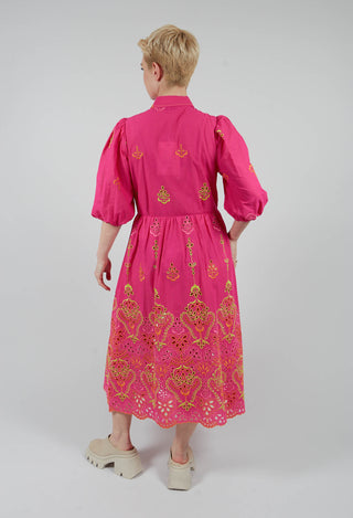 Sangallo Chemisier Dress in Party Punch
