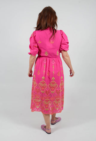 Sangallo Chemisier Dress in Party Punch