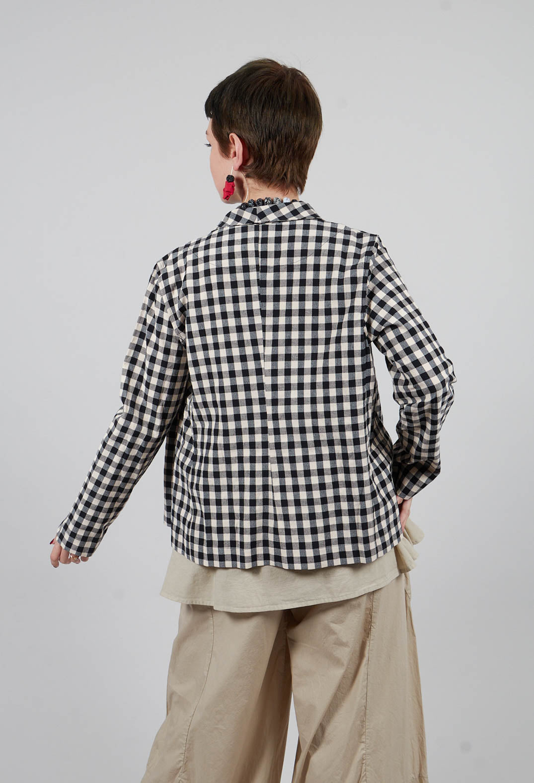 Adel Q Jacket in Nero