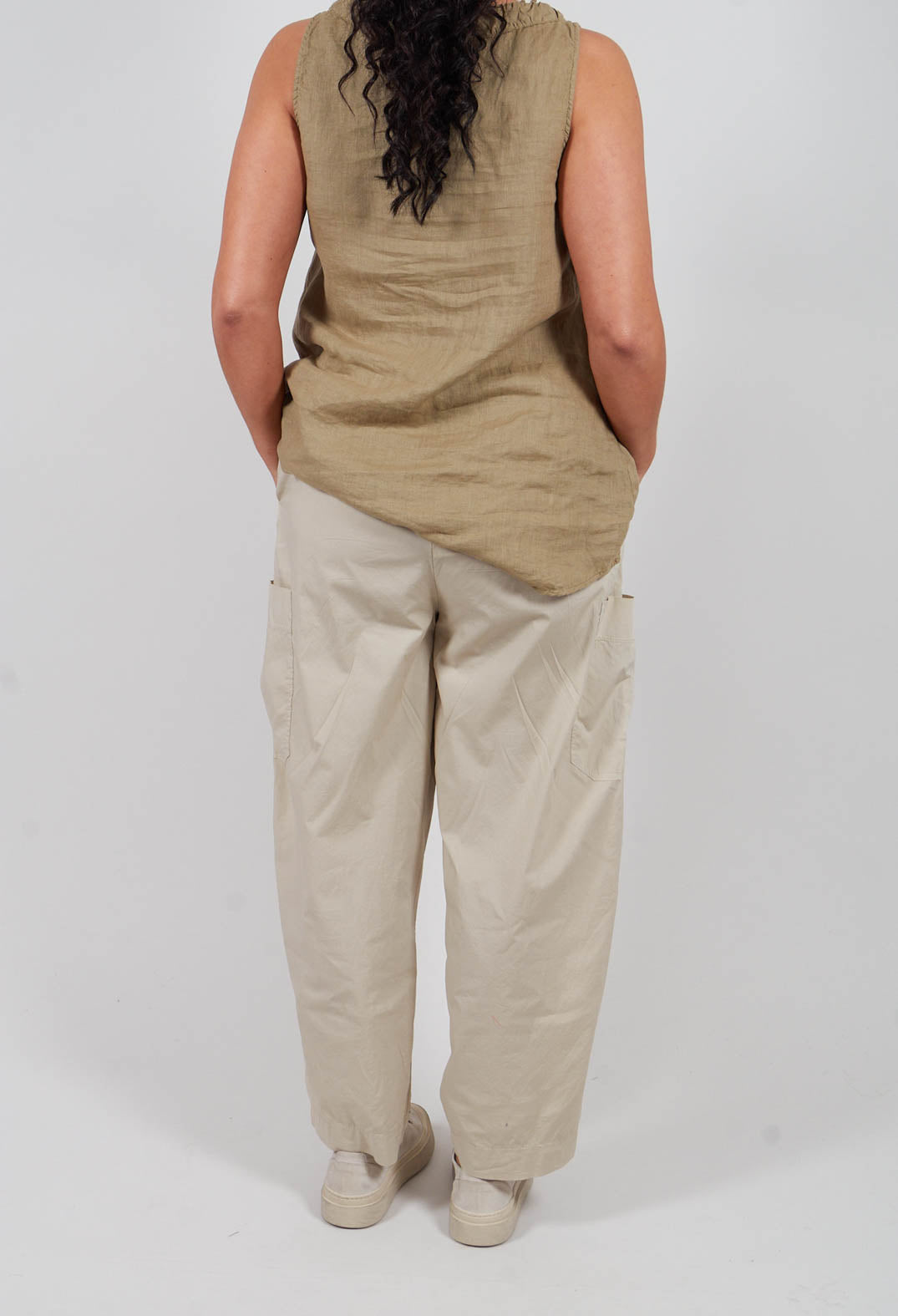 Astuto Trousers in Grezzo