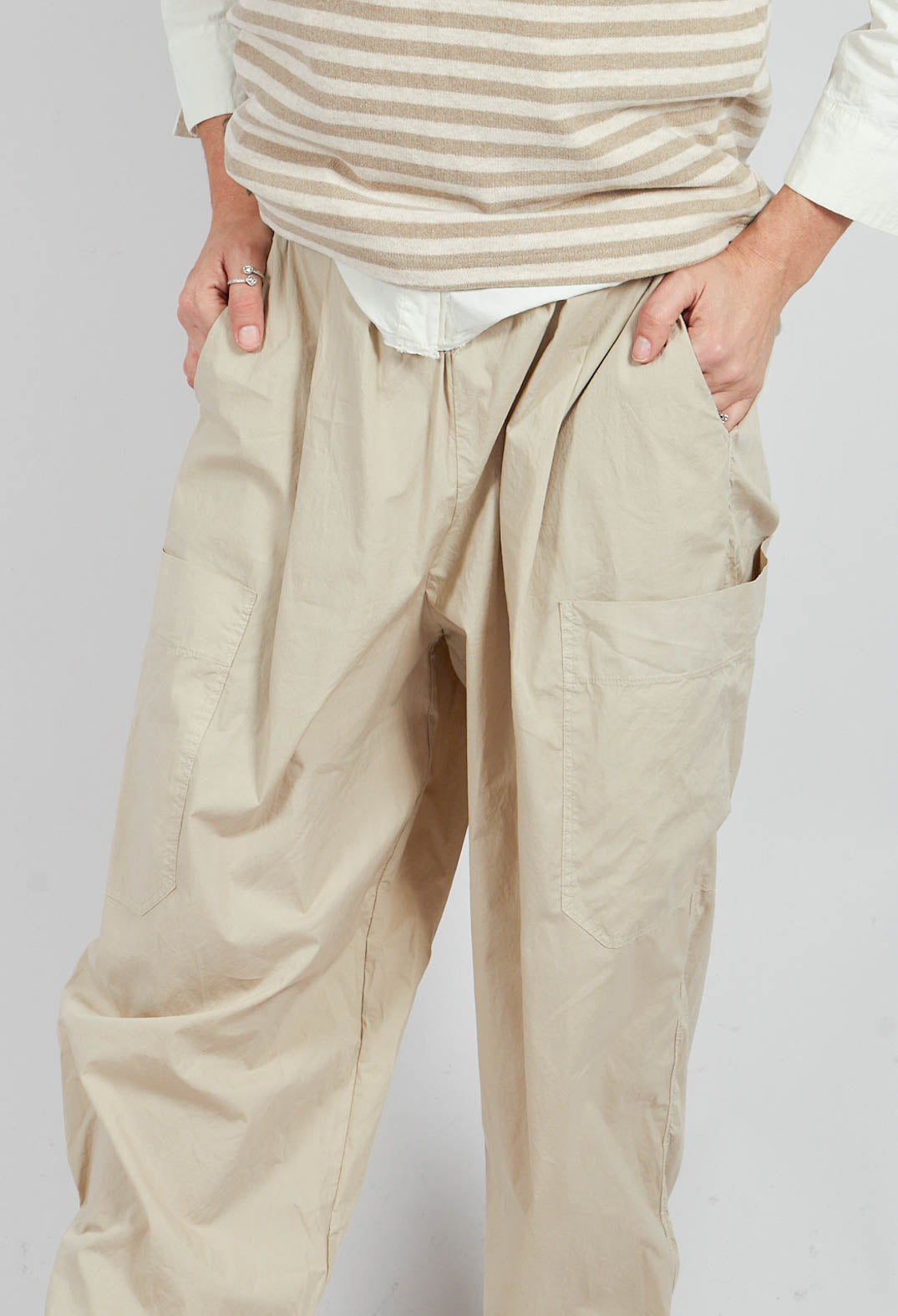 Astuto Trousers in Grezzo