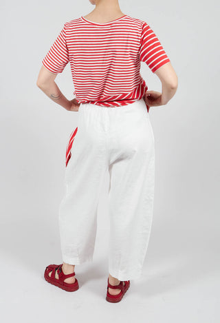 Bianco D Trousers in Latte