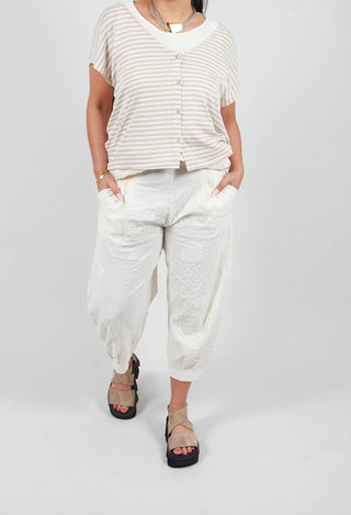 Bianco S Trousers in Mandorla