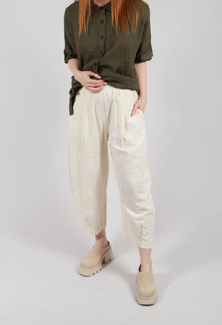 Bianco S Trousers in Mandorla