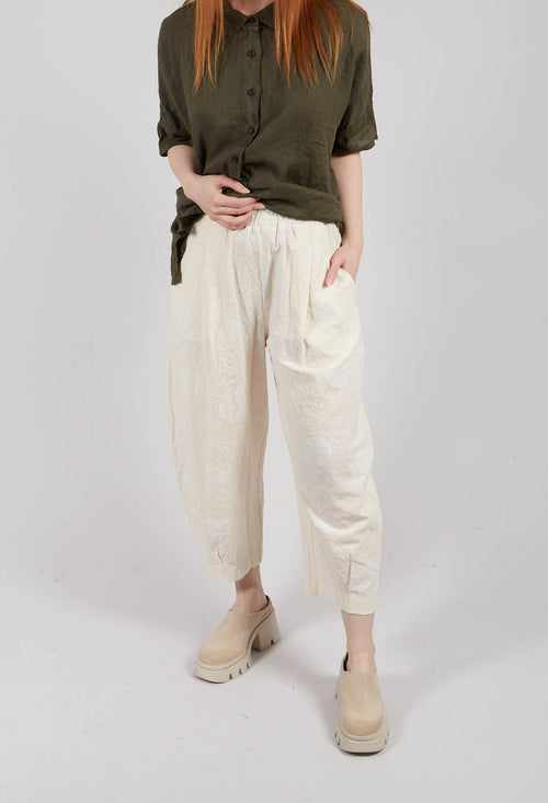 Bianco S Trousers in Mandorla