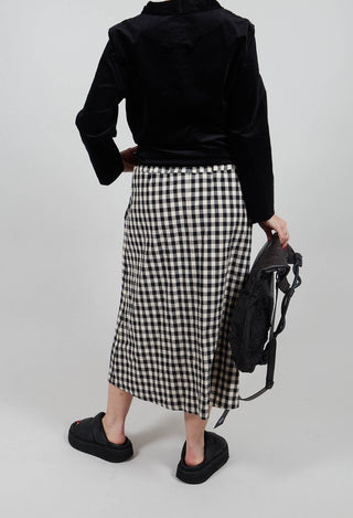 Bosa Q Skirt in Nero