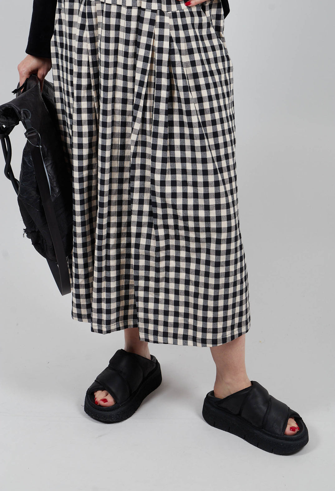 Bosa Q Skirt in Nero