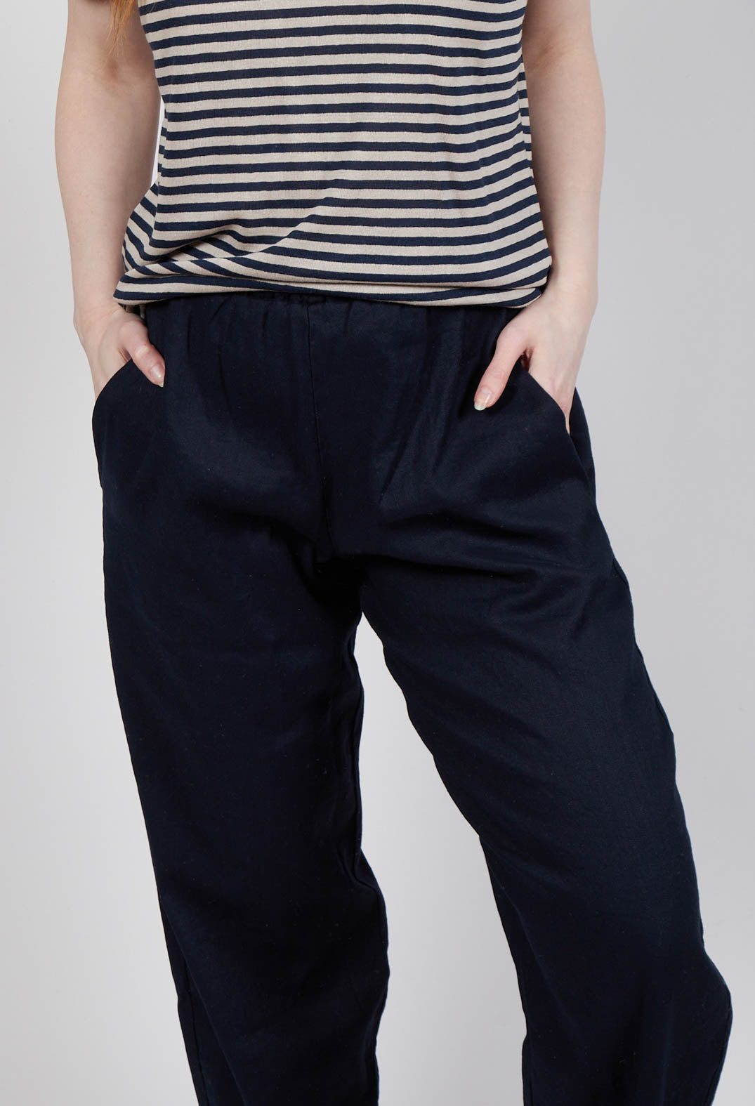 Cervo D Trousers in Blu