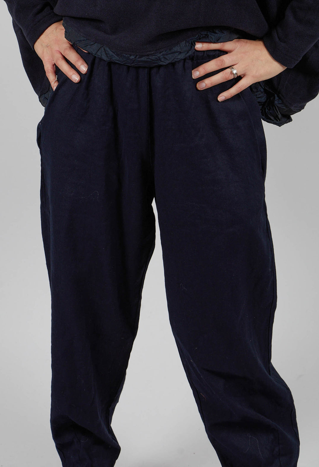 Cervo D Trousers in Blu