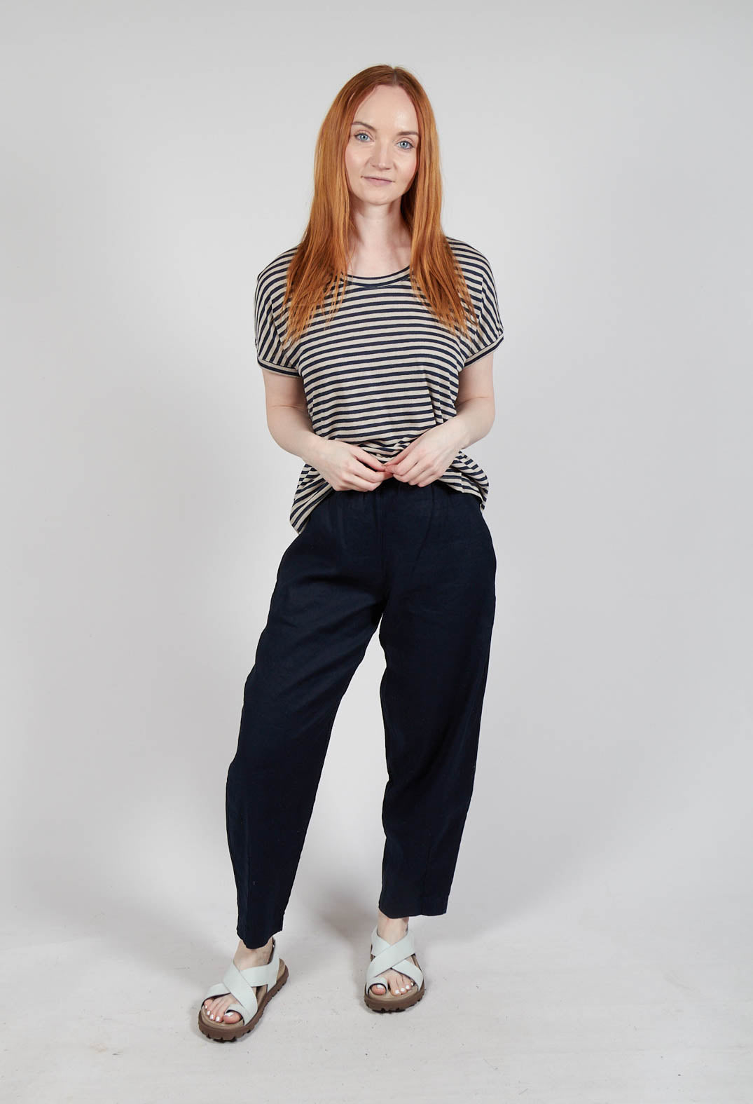 Cervo D Trousers in Blu