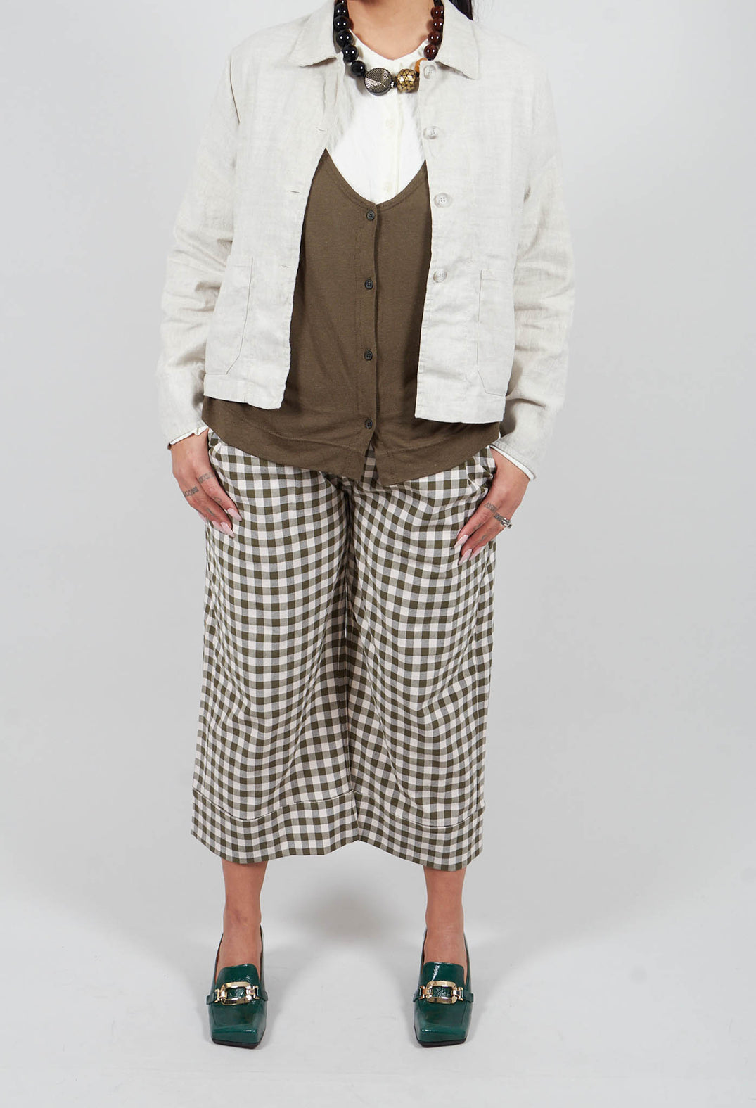 Chiaro Q Trousers in Alga