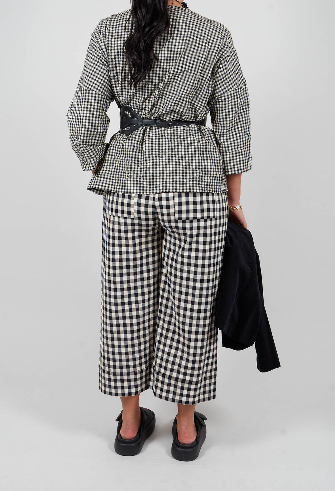 Chiaro Q Trousers in Nero