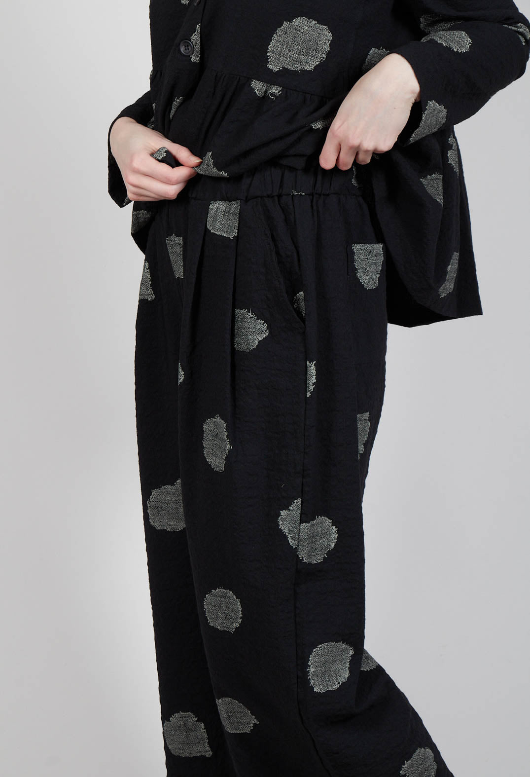 Chiaro S Trousers in Nero