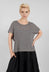 Decisa LR T-Shirt in Nero Stripe