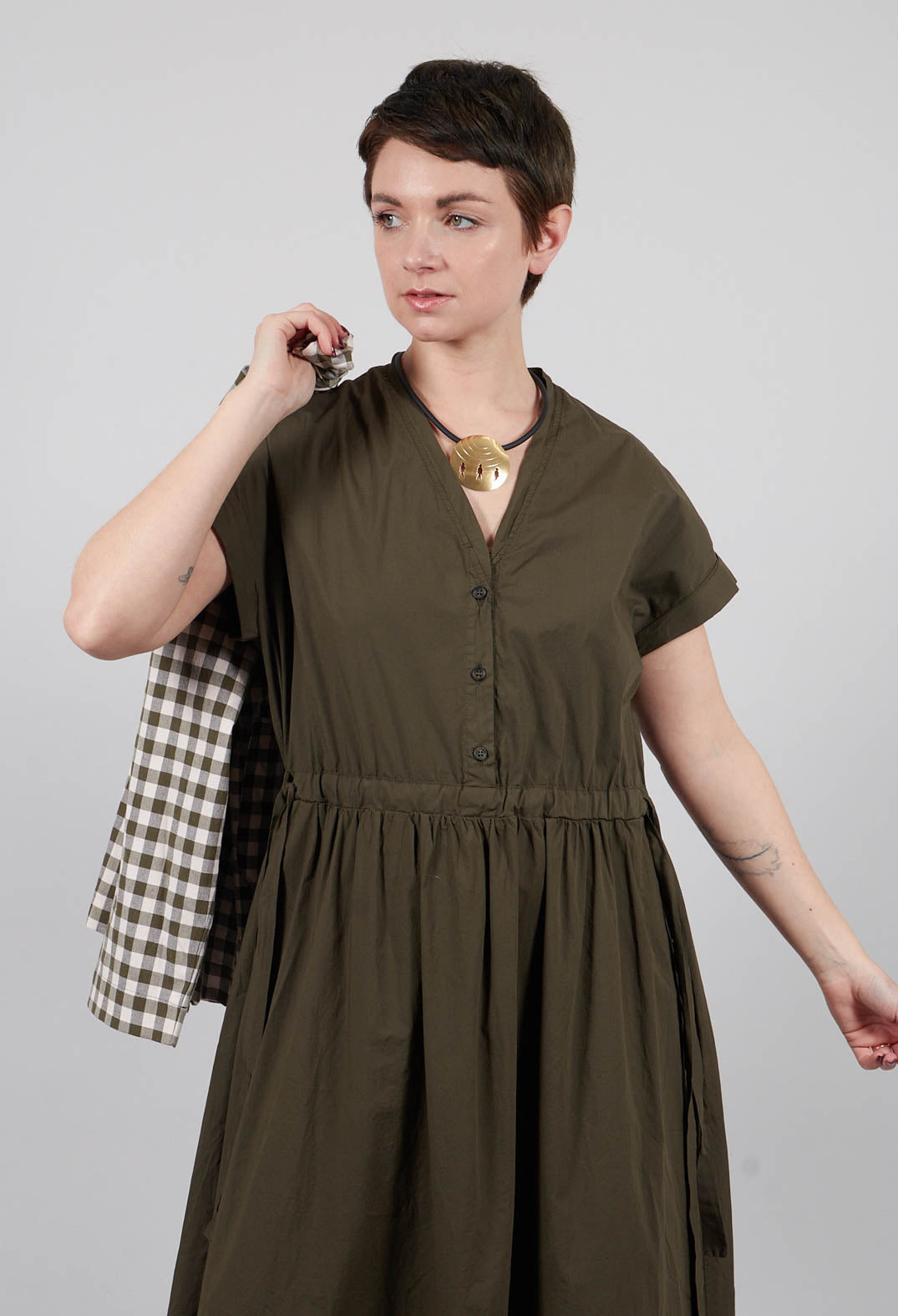 Gioioso Dress in Alga