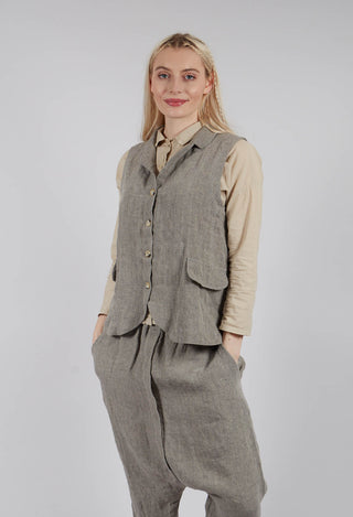 Kimchi A Gilet in Grigio