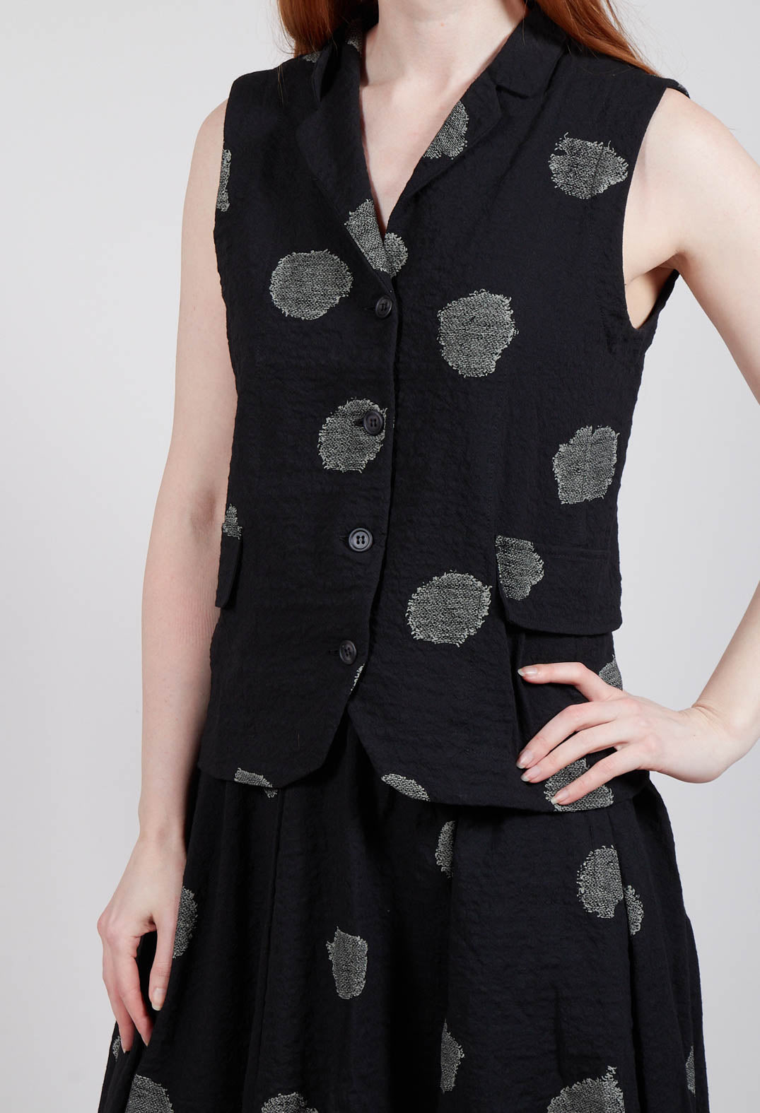 Kimchi S Gilet in Nero