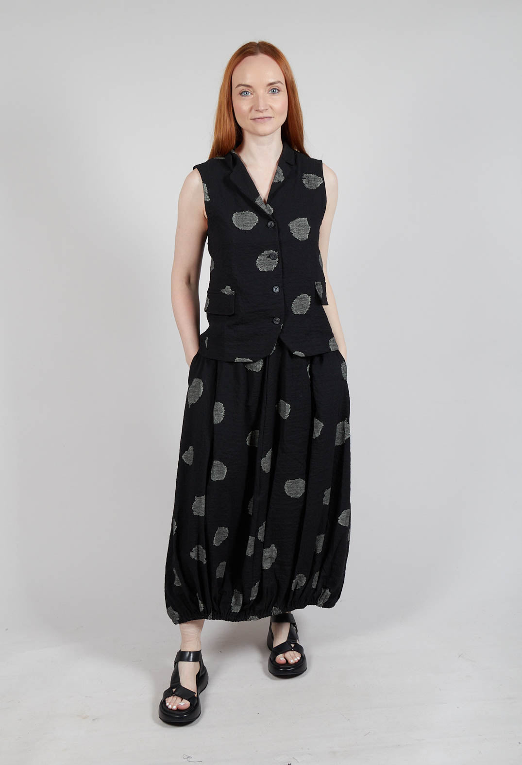 Kimchi S Gilet in Nero