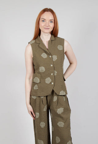 Kimchi S Gilet in Alga