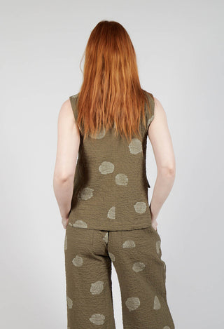 Kimchi S Gilet in Alga