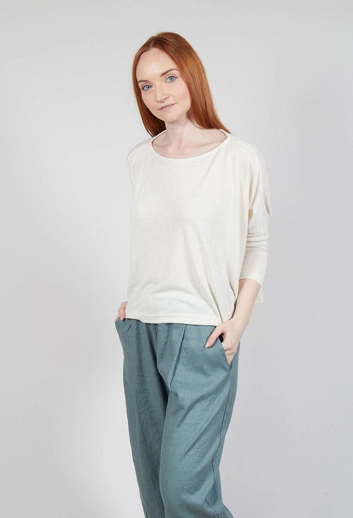 Kira L Jumper in Latte