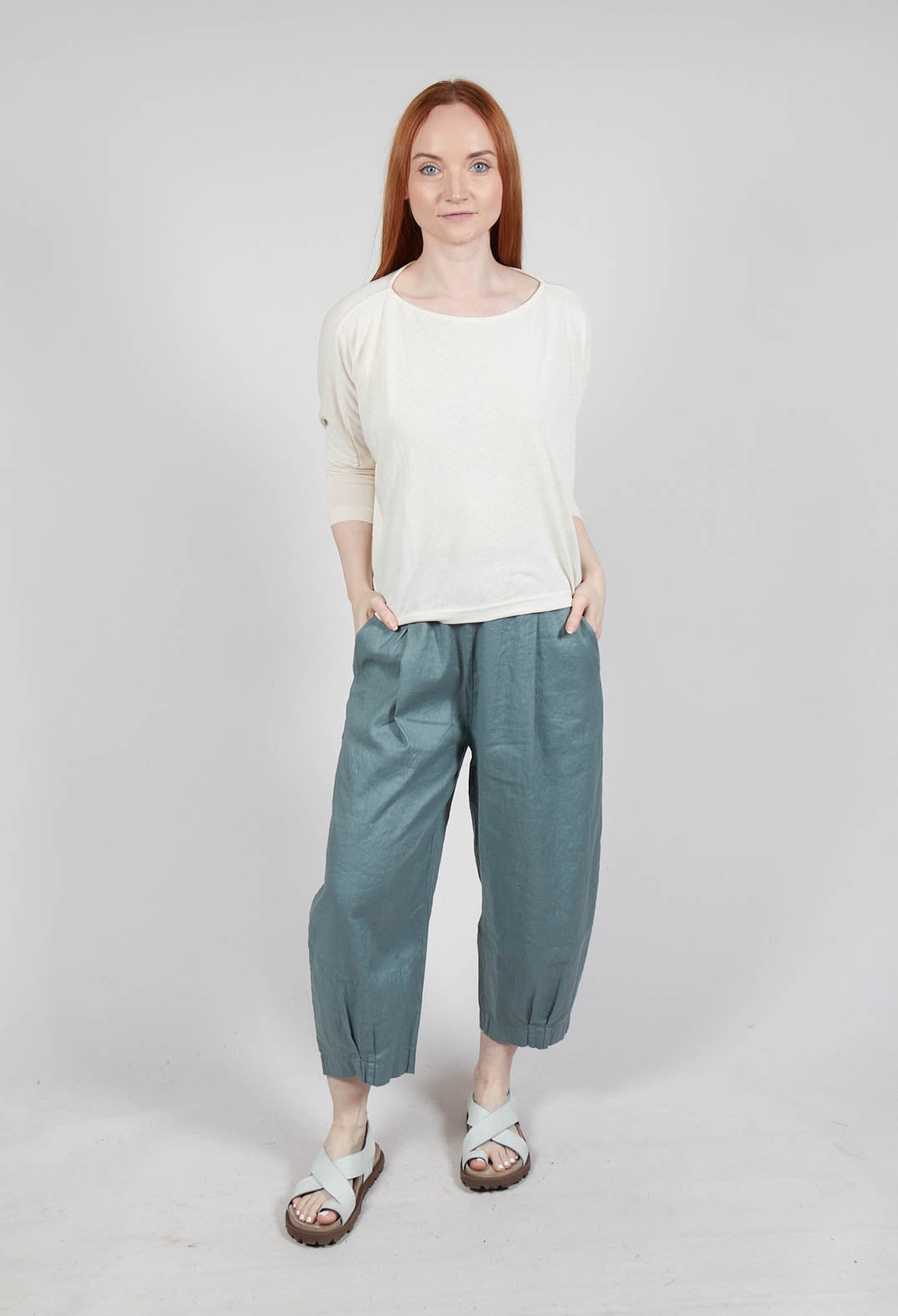 Kira L Jumper in Latte