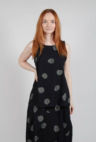 Lira S Top in Nero