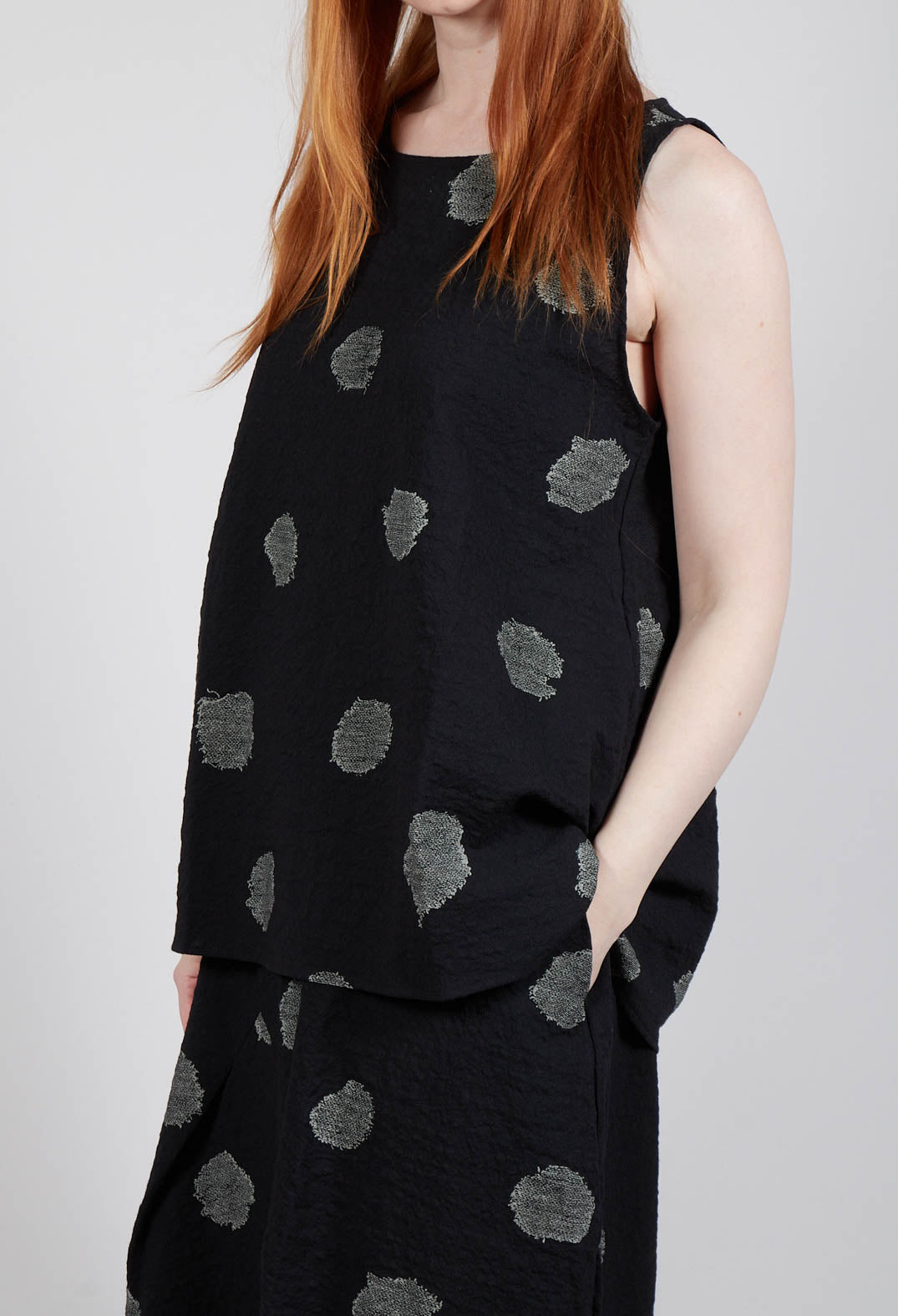 Lira S Top in Nero
