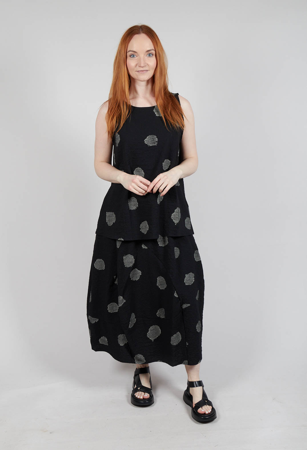 Lira S Top in Nero