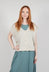 Lucente LR Cardigan in Grezzo Stripe