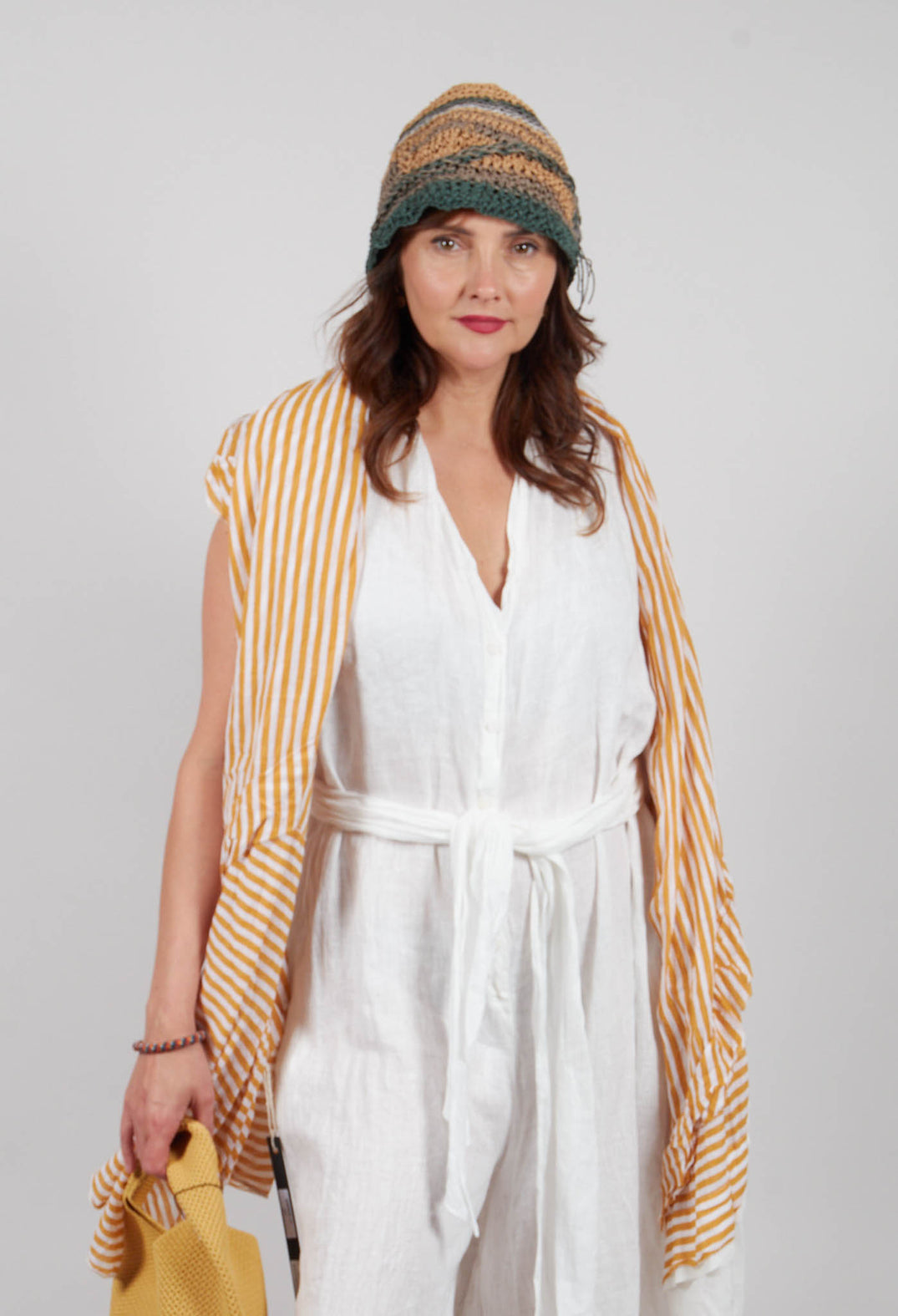 Luna L Jumpsuit in Latte