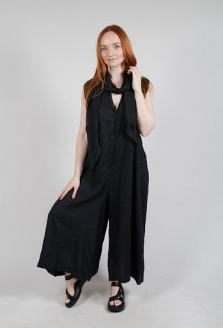 Luna L Jumpsuit in Nero