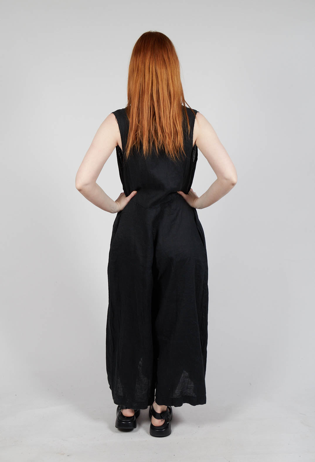 Luna L Jumpsuit in Nero