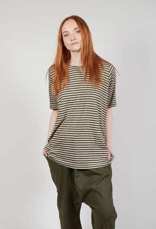 Nuova LR Jumper in Alga Stripe
