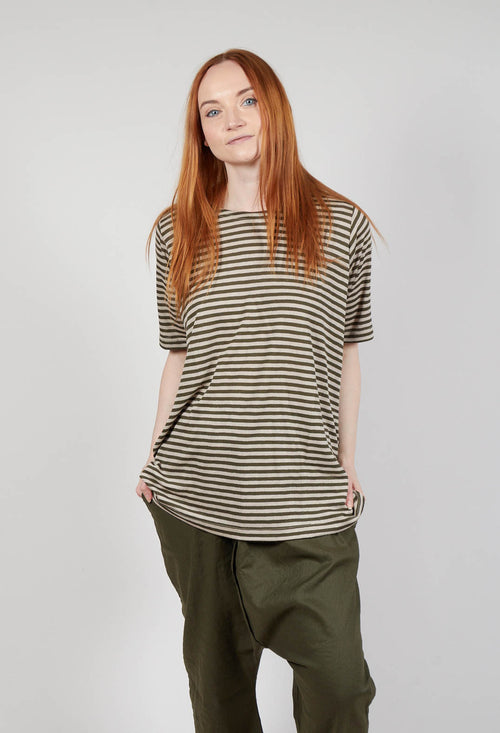 Nuova LR Jumper in Alga Stripe