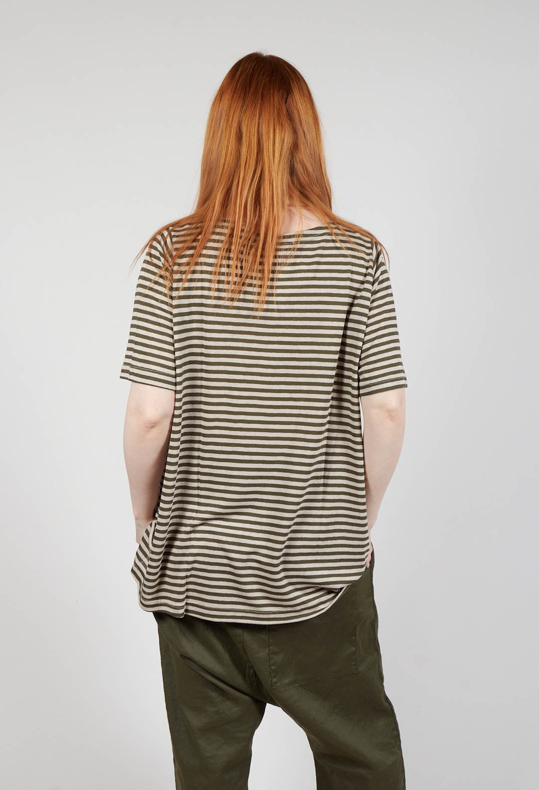 Nuova LR Jumper in Alga Stripe