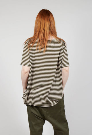 Nuova LR Jumper in Alga Stripe